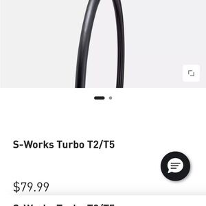 Black Turbo S-Works T2/T5 Tire